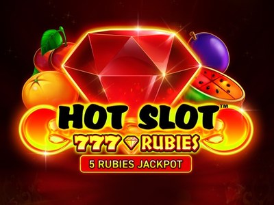 Игровой аппарат Hot Slot 777 Rubies — Wazdan